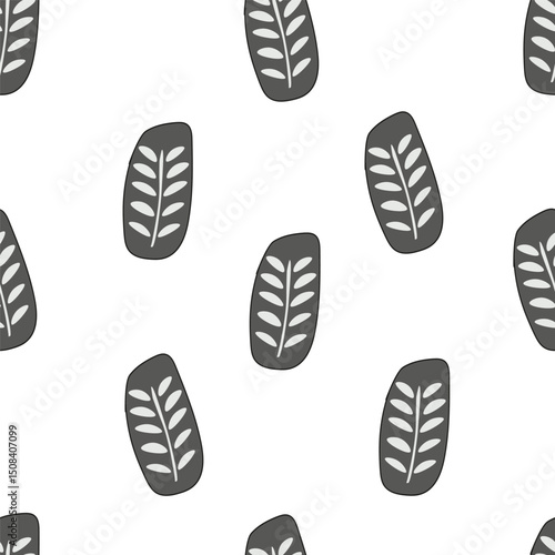 Seamless pattern scandinavian style
