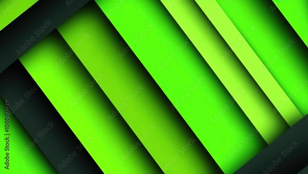 Obraz premium Abstract Green Diagonal Background Design