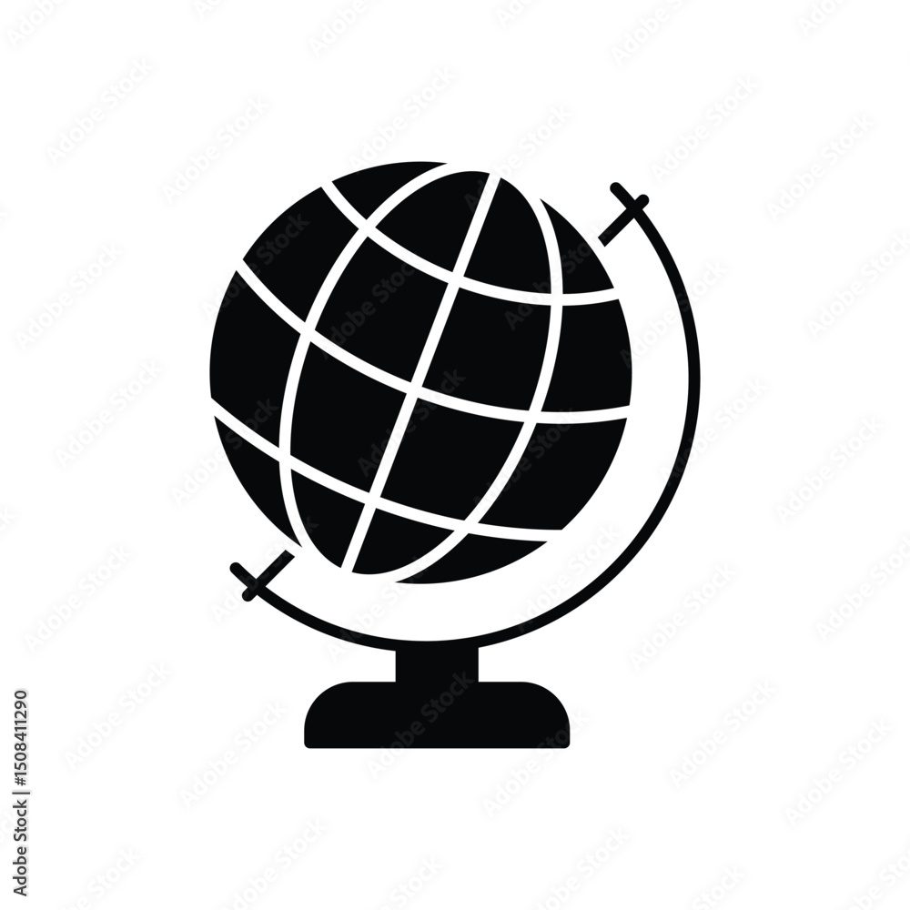 Globe Vector icon Globe Vector icon