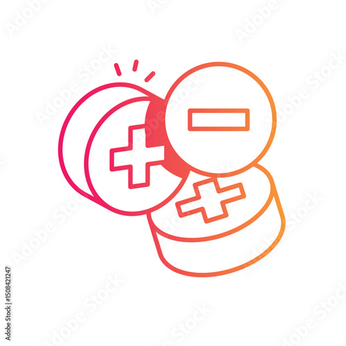 Math Symbols Vector icon