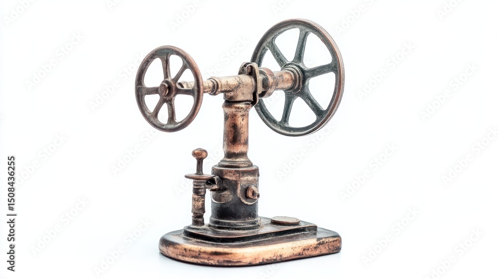 Obraz premium Antique Engine Miniature