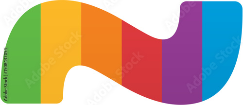 Pride Month Tilde (~) Rainbow LGBTQ Icon