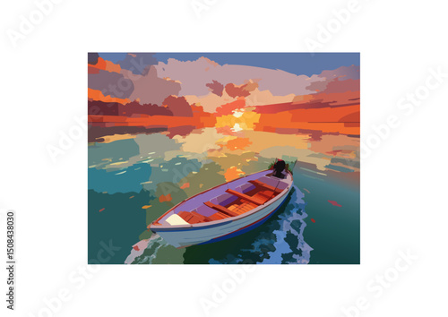 boat was a singular point of consciousness, adrift in an infinite blue. This solitude, however, did not necessarily imply loneliness. For some, the open sea represents ultimate freedom