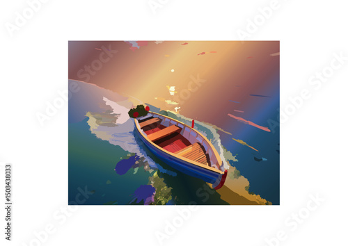 boat was a singular point of consciousness, adrift in an infinite blue. This solitude, however, did not necessarily imply loneliness. For some, the open sea represents ultimate freedom