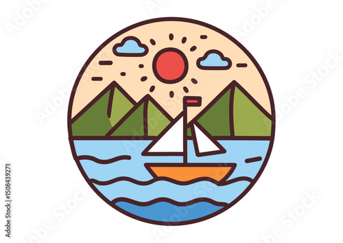 The boat became a mirror, reflecting the viewer's own aspirations for freedom and discovery.
The image also evoked a sense of profound peace. There was no turbulence, no storm clouds gathering on the 