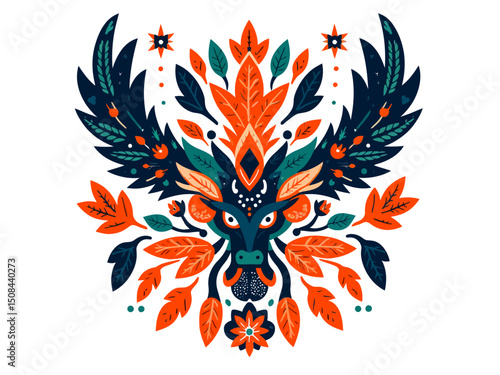 nordic traditions Asatru symbol illustration
