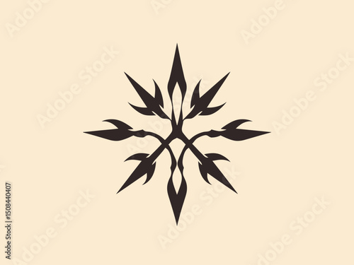 nordic traditions Asatru symbol illustration