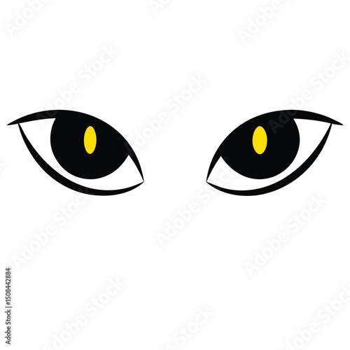 vector illustration of an eye