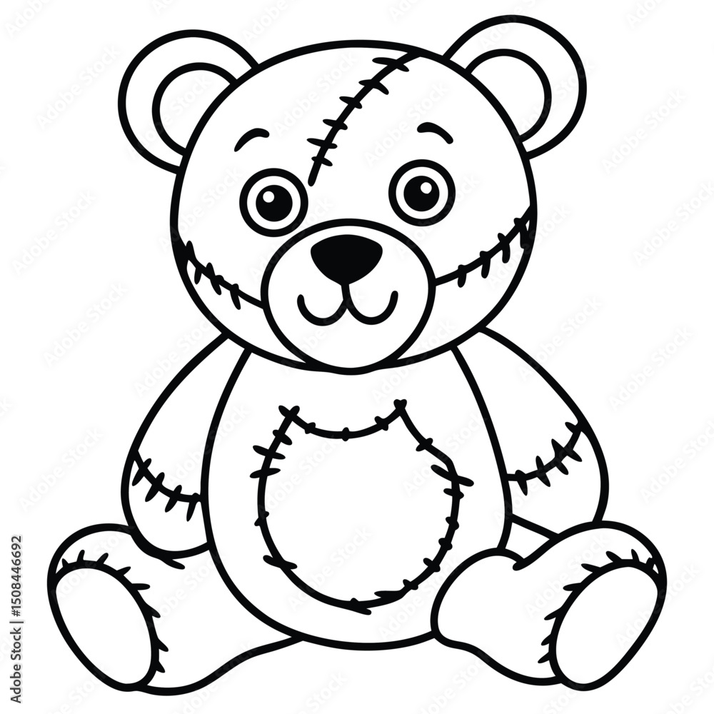 Obraz premium teddy bear cartoon