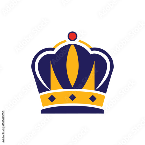 royal crown vector