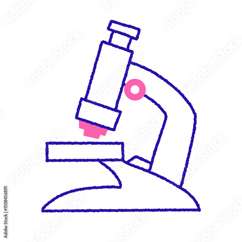 Laboratory microscope for scientific studies