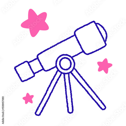 Telescope for viewing stars