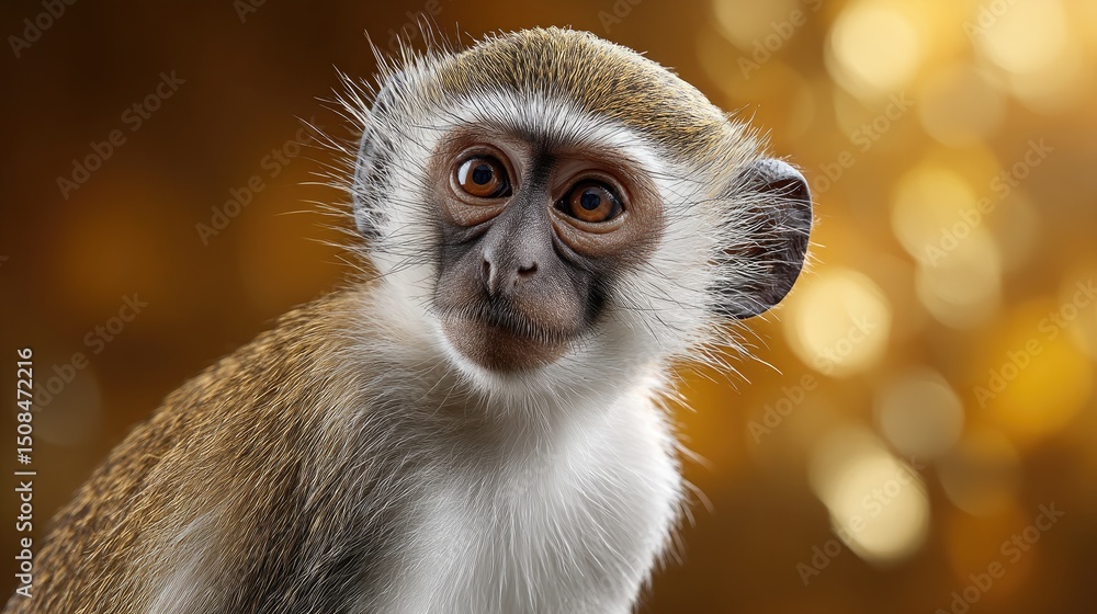 Obraz premium Baby monkey portrait