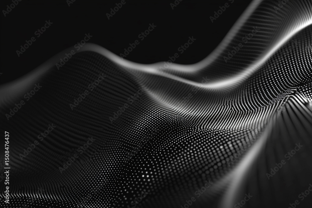 Abstract black and white background with dynamic lines and geometric shapes Abstract black and white background with dynamic lines and geometric shapes