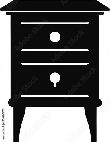 wooden chest of drawers