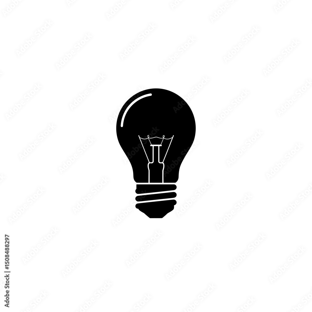 Light bulb icon representing idea and innovation
Light bulb icon representing idea and innovation