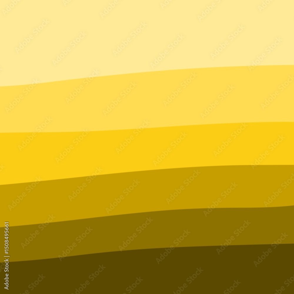 abstract yellow background, This image features a series of horizontal, wavy bands in a gradient of colors ranging from yellow to dark brown. abstract yellow background, This image features a series of horizontal, wavy bands in a gradient of colors ranging from yellow to dark brown.