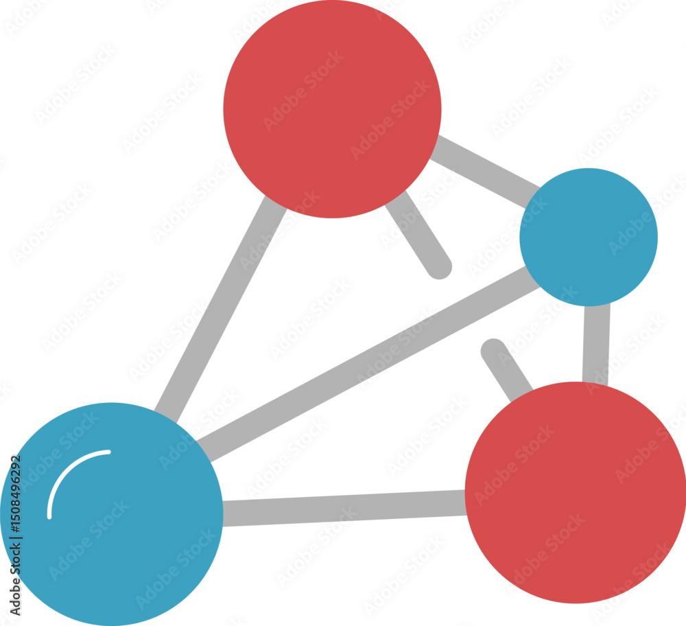 Chemical Compound, Atom, Molecule Flat Picture for Graphics Chemical Compound, Atom, Molecule Flat Picture for Graphics