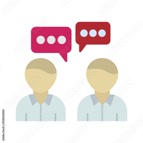 Conversation Vector Icon