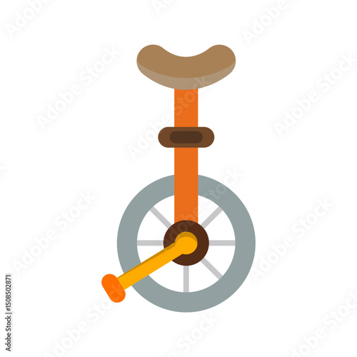 Unicycle Vector Icon