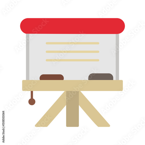 Whiteboard Vector Icon