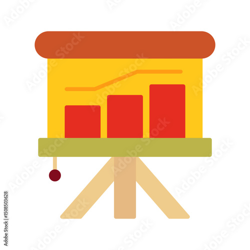 Graph Vector Icon