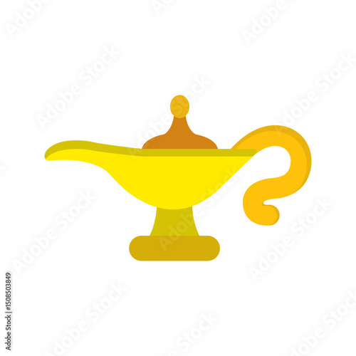 Genie Lamp Vector Icon