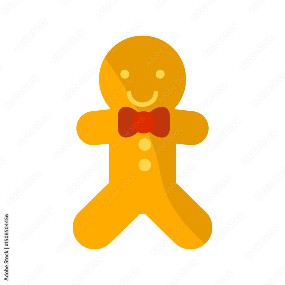 Obraz premium Gingerbread Vector Icon