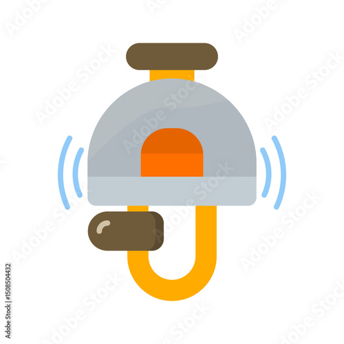 Cycle Bell Vector Icon