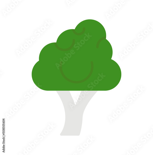 Broccoli Vector Icon