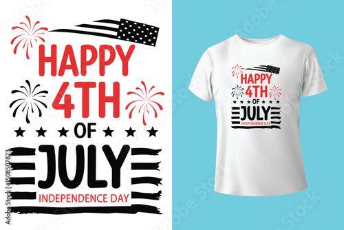4TH OF JULY T-SHIRT DESIGN