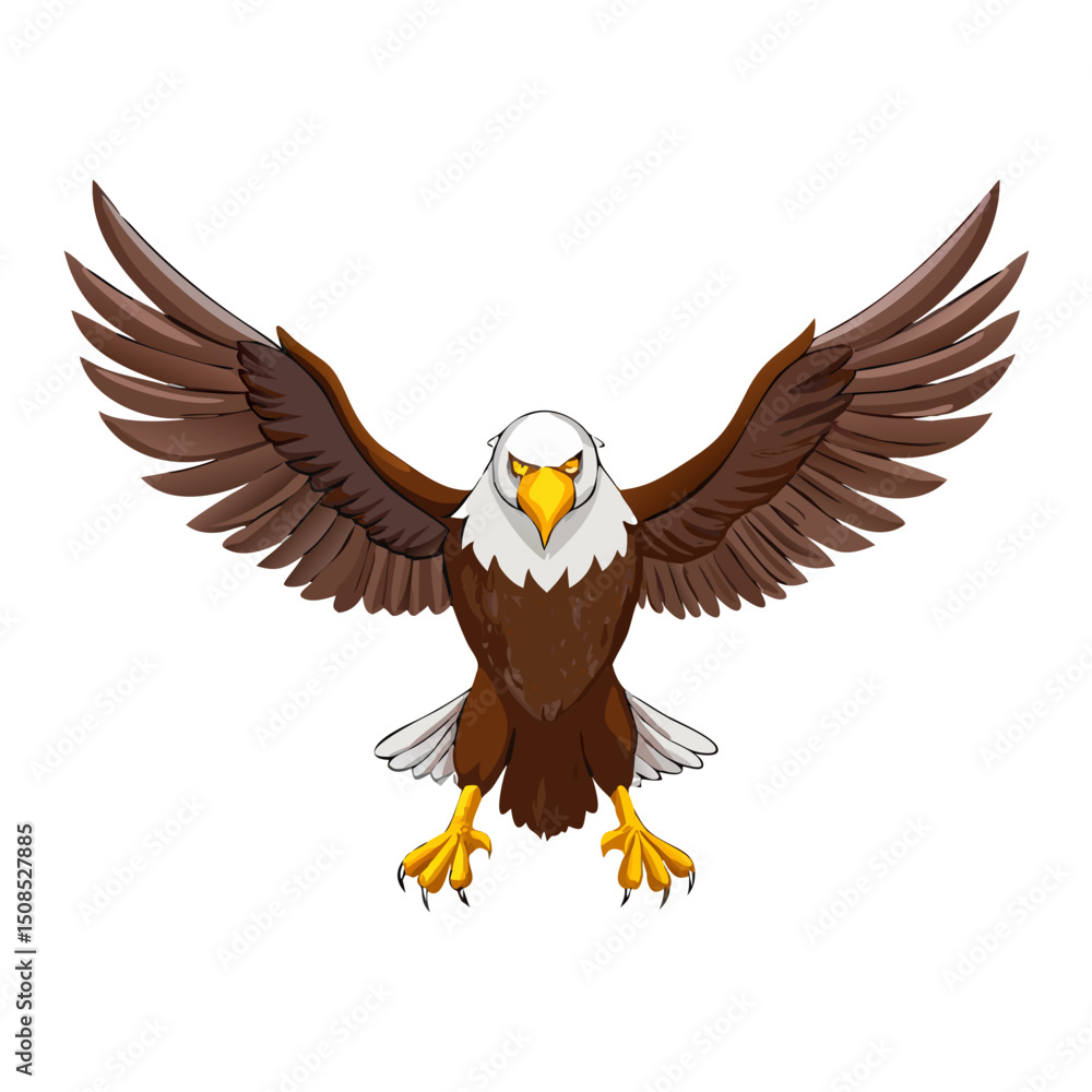 Obraz premium american bald eagle