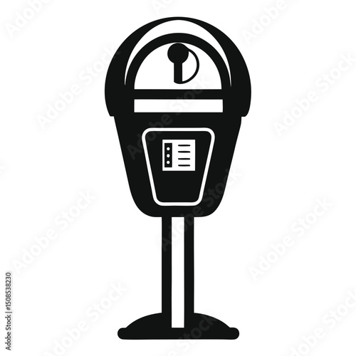 Parking Meter vector icon