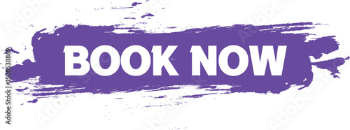 Vector Illustration Register Now Speech Bubble Label Paint backgrounds and splatters