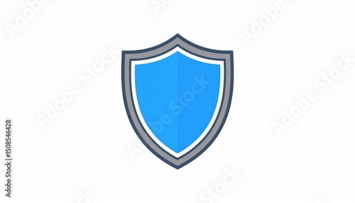 Simple Blue Shield Graphic Design Free Download Simple Blue Shield Graphic Design - GFXLoad