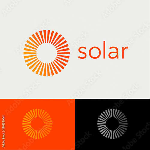 Solar icon. Sunrays with vortex, on different backgrounds. stock illustration
Logo, Sun, Circle, Spiral, Abstract