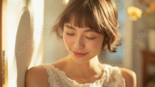 Portrait of a young woman