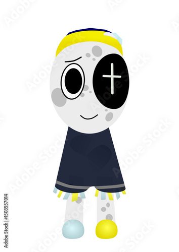 Ilustracja autorstwa Wiki, bohatera Dandy World