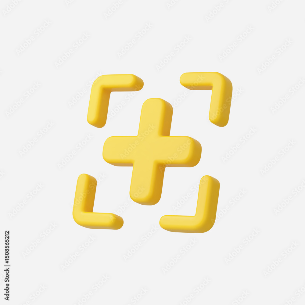 Obraz premium 3d Realistic More icon vector Illustration