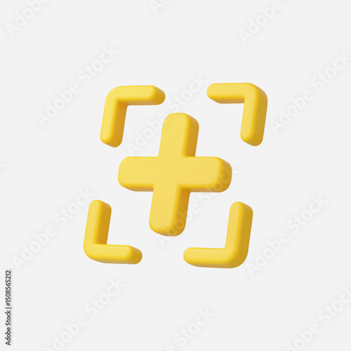 3d Realistic More icon vector Illustration