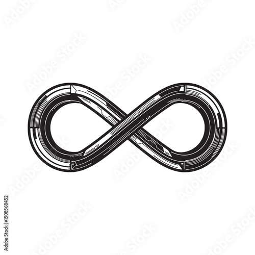 Cyberpunk Inspired LGBT Infinity Symbol, A Symbol of Limitless L