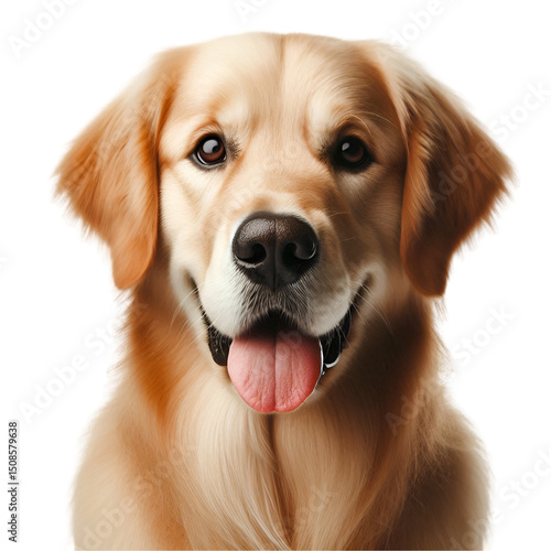 Golden retriever dog Transparent Background