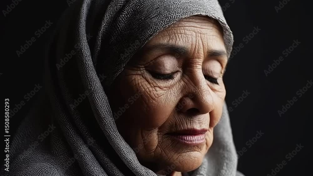 Portrait of a senior woman Portrait of a senior woman