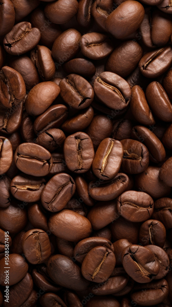 Obraz premium Coffee bean background.