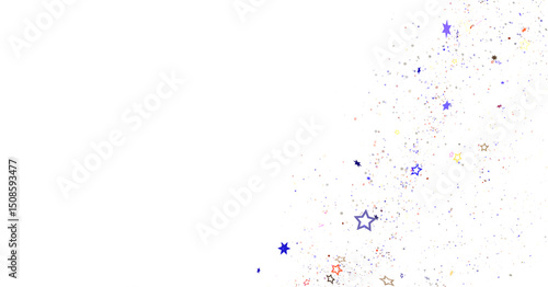Colorful Abstract Art on Bl...