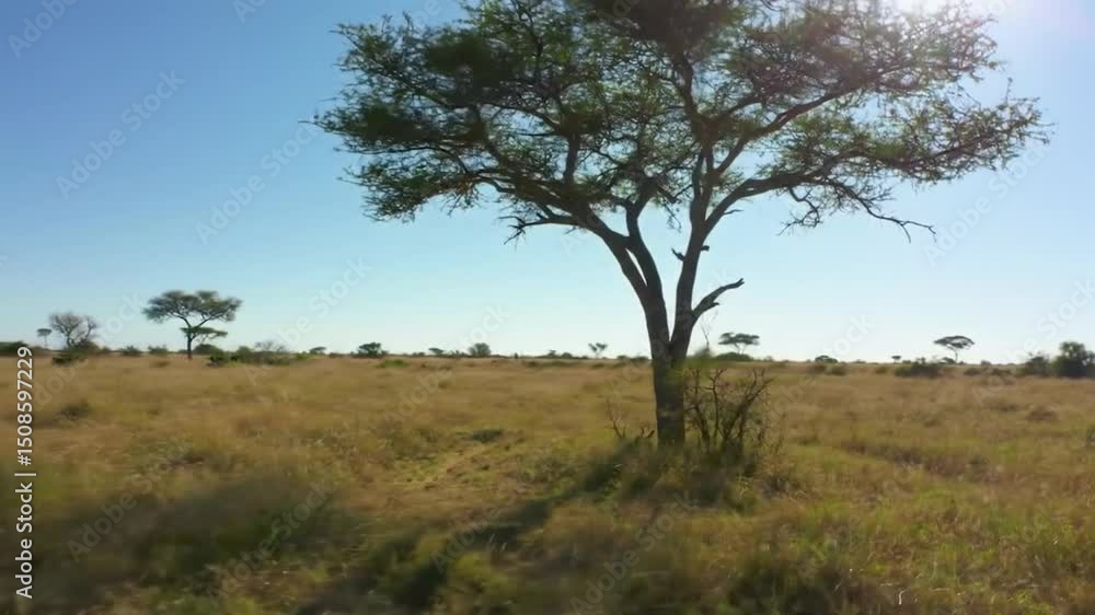 Savanna landscape Savanna landscape