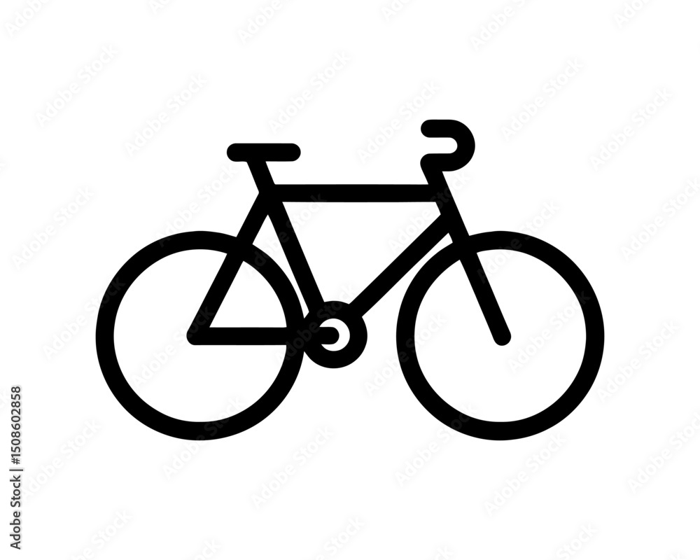 Obraz premium Cycling Team Logo With Modern Bike Design