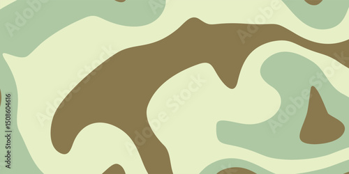 green abstract background, attractive template design for banner, poster, social media.