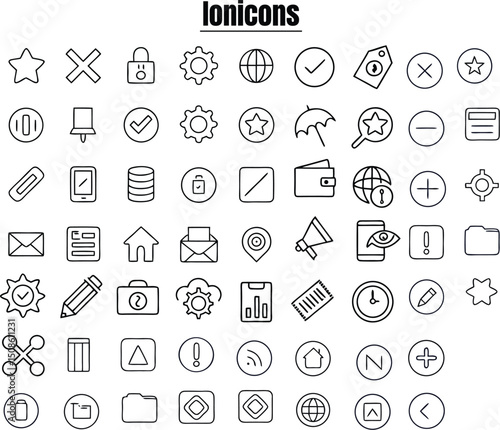 Ion icons