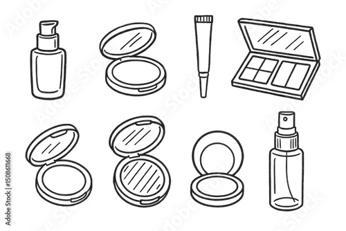 Makeup Icon Set